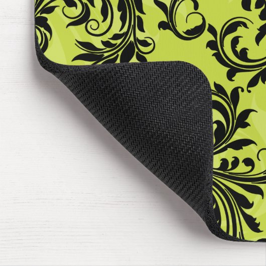 Mousepad (grün und schwarz) (Ecke)