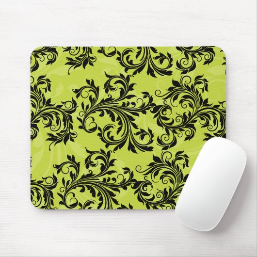 Mousepad (grün und schwarz) (Mit Mouse)