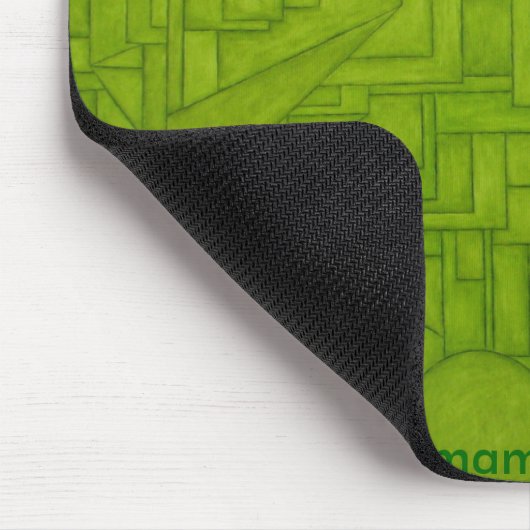 Mousepad - Grüne Stadt (Ecke)