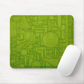 Mousepad - Grüne Stadt (Mit Mouse)
