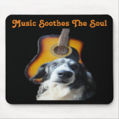 Mousepad Guitar Dog (Vorne)