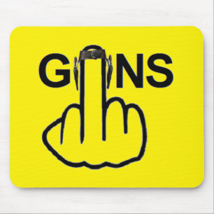 Mousepad Guns Gedreht