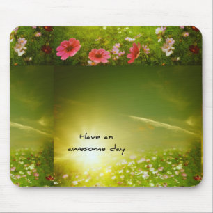 Mousepad haben einen fantastischen Tag
