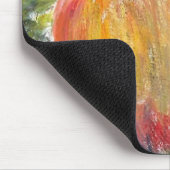 Mousepad Hahn-/Huhn-Kunst (Ecke)