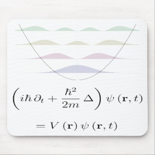 mousepad, harmonischer Oszillator Mousepad