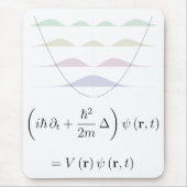 mousepad, harmonischer Oszillator Mousepad (Vorne)