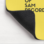 Mousepad - Haus von Sam-Platten (Ecke)