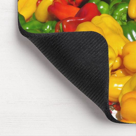 Mousepad - Helle Paprikaschoten (Ecke)