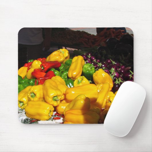 Mousepad - Helle Paprikaschoten (Mit Mouse)