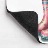 Mousepad-Hello Spring Floral Mouse Pad Mousepad (Ecke)