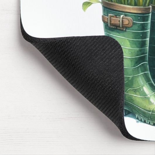 Mousepad-Hello Spring Floral Mouse Pad Mousepad (Ecke)