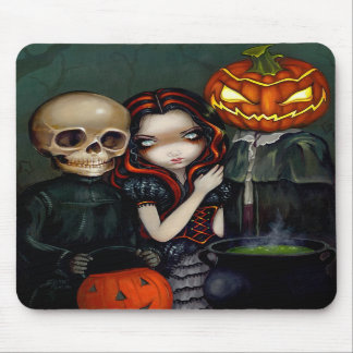 "Mousepad heraus, Trick-oder-Behandelnd" Mousepad