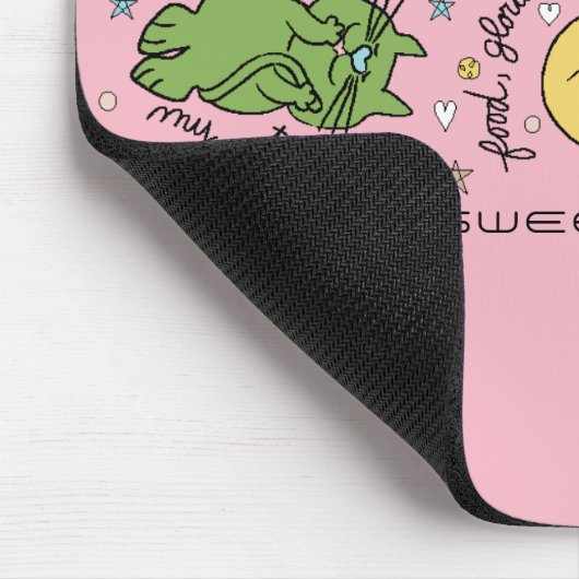 Mousepad "Here Kitty, Kitty!" (Ecke)