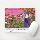 Mousepad. Herzlichen Glückwunsch. Mousepad (Mit Mouse)