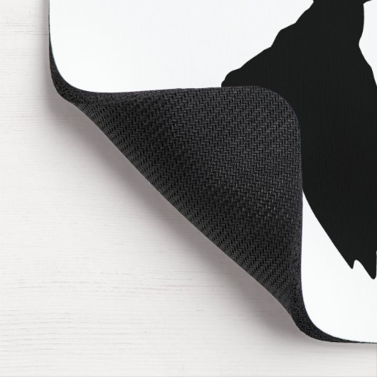 Mousepad > Hirsch! [Schwarzes] (Ecke)