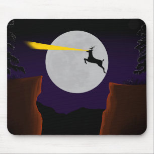 Mousepad-Hirschspringen Mousepad
