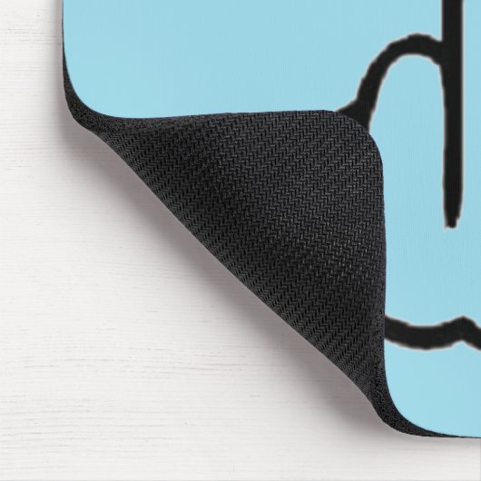 Mousepad HIV Gedreht (Ecke)