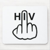 Mousepad HIV Gedreht (Vorne)