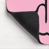 Mousepad HIV Gedreht (Ecke)