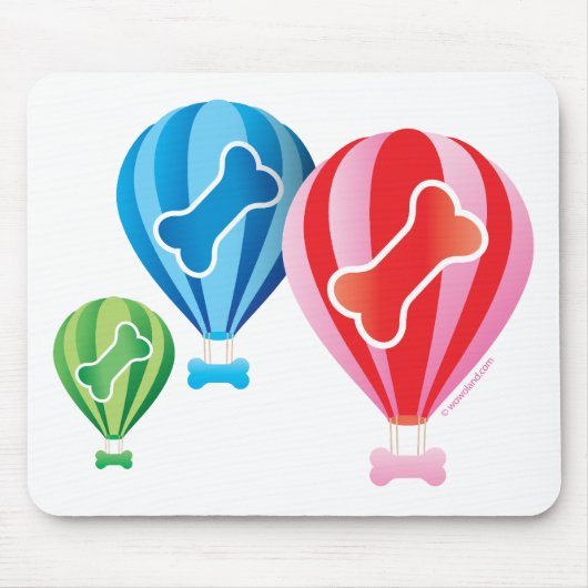 Mousepad "Hot Air Balloons" (Vorne)