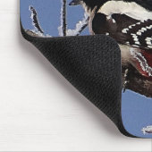 Mousepad hübscher gepunkteter Spechte (Ecke)
