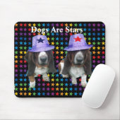 Mousepad-Hunde sind Sterne Mousepad (Mit Mouse)