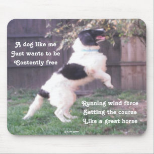 Mousepad Hundesgedicht von Ladee Basset