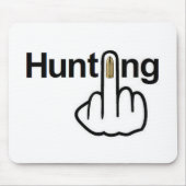 Mousepad Hunting Gedreht (Vorne)