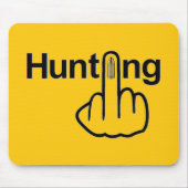 Mousepad Hunting Gedreht (Vorne)
