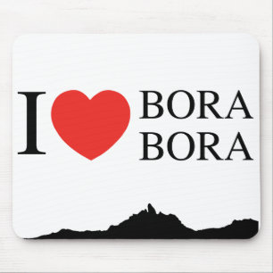 Mousepad I LIEBE BORA BORA