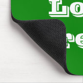 Mousepad I Liebe Green (Ecke)