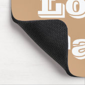 Mousepad I Liebe Tan (Ecke)