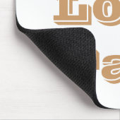 Mousepad I Liebe Tan (Ecke)