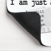 Mousepad - Ich bin BARKEEPER (Ecke)