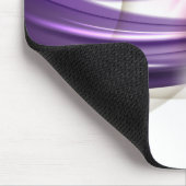 Mousepad in lila-rosa Waves (Ecke)
