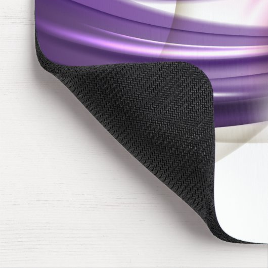 Mousepad in lila-rosa Waves (Ecke)