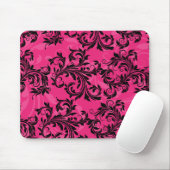 Mousepad in Pink und Schwarz (Mit Mouse)