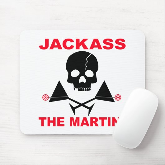 Mousepad - JACKASS, der Martini (Mit Mouse)