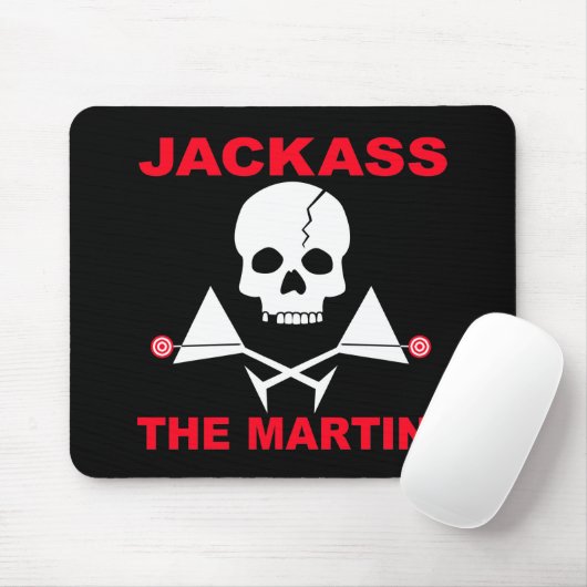 Mousepad - JACKASS, der Martini (Mit Mouse)