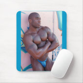 Mousepad, "Jermaine in der Ruhe " Mousepad (Mit Mouse)