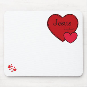 Mousepad "Jesus ist mein Herr!"