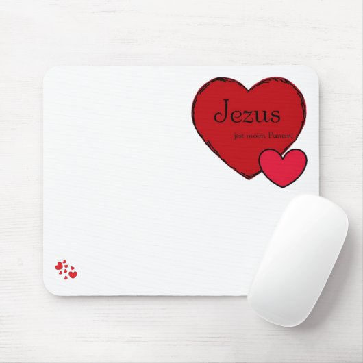 Mousepad "Jesus ist mein Herr!" (Mit Mouse)