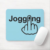 Mousepad Joggen Gedreht (Mit Mouse)
