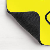 Mousepad Joggen Gedreht (Ecke)