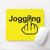 Mousepad Joggen Gedreht (Mit Mouse)