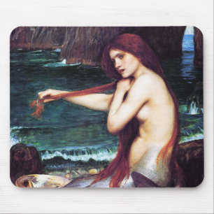 Mousepad: JohnWaterhouse - eine Meerjungfrau Mousepad
