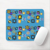 MOUSEPAD JÜDISCHE STERNE (Mit Mouse)