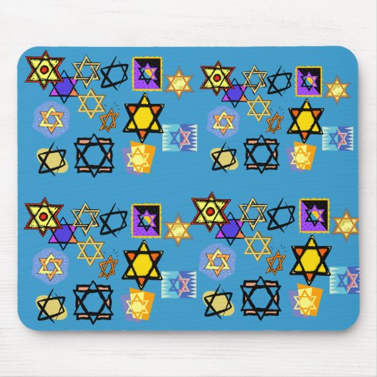 MOUSEPAD JÜDISCHE STERNE (Vorne)