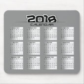 Mousepad-Kalender 2018 Mousepad (Vorne)