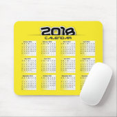 Mousepad-Kalender 2018 Mousepad (Mit Mouse)